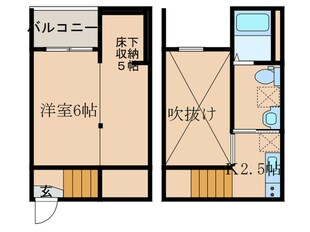 ラ・フォートの物件間取画像